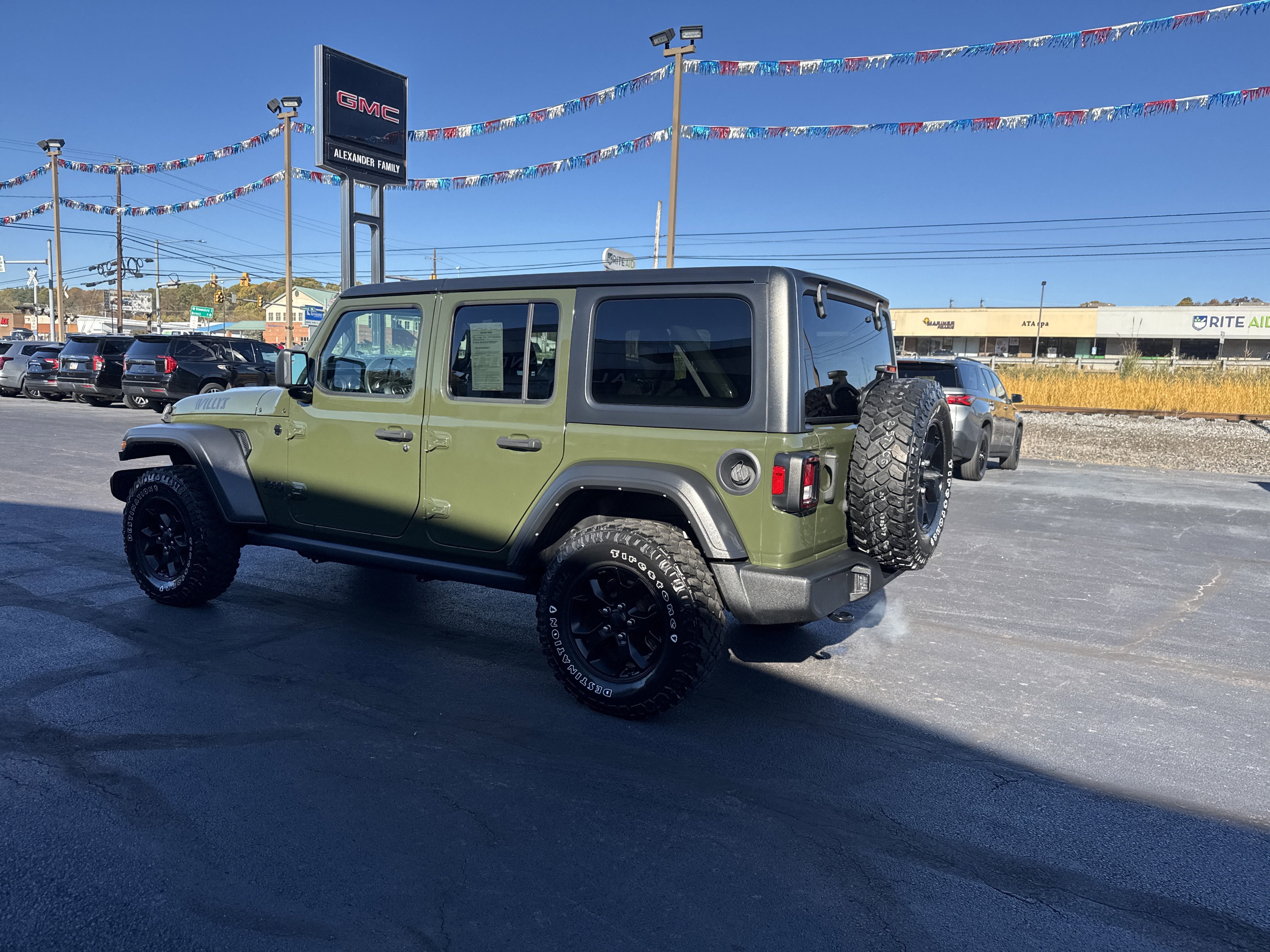 2021 Jeep Wrangler Unlimited Willys