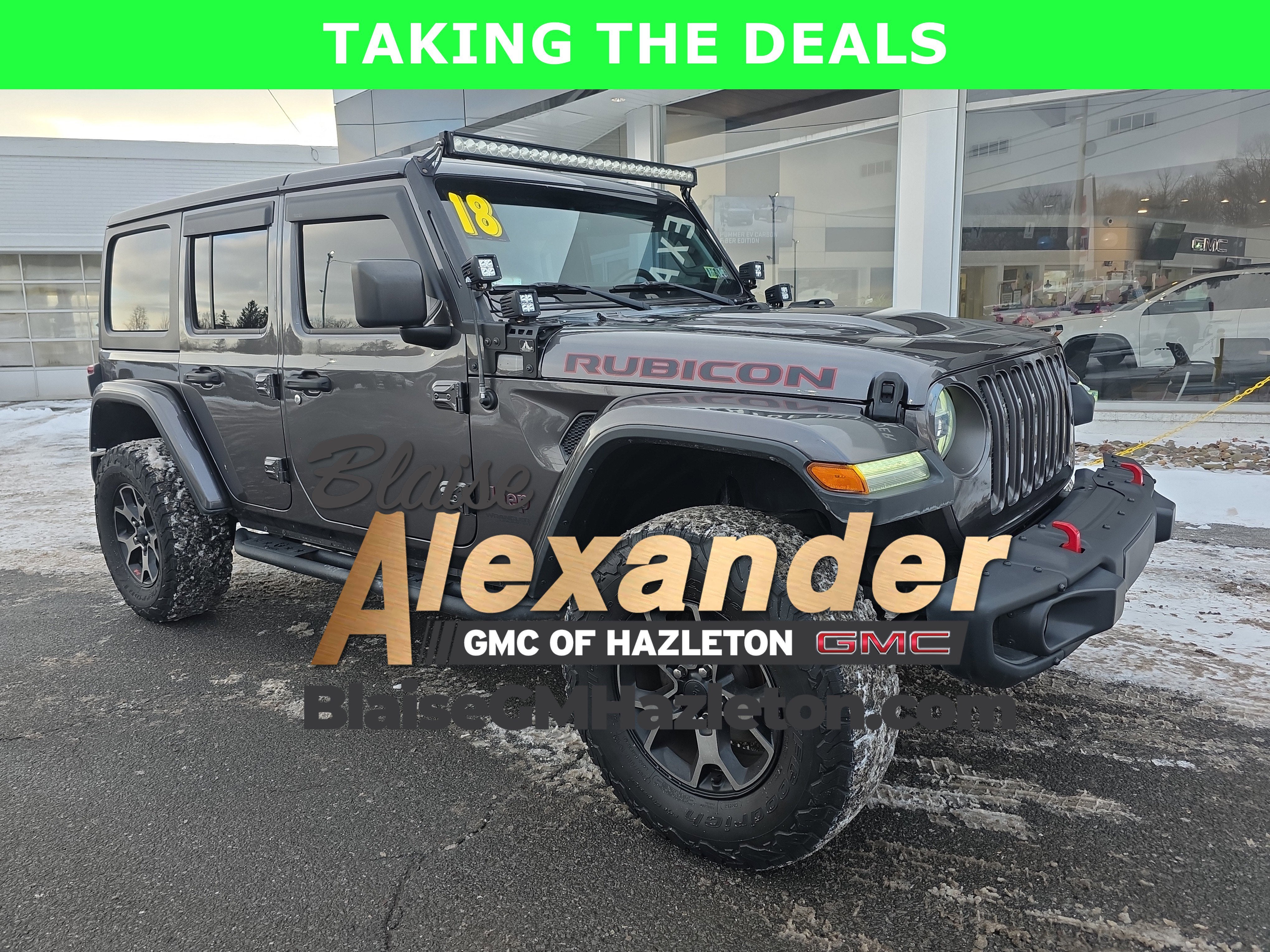 2018 Jeep Wrangler Unlimited Rubicon