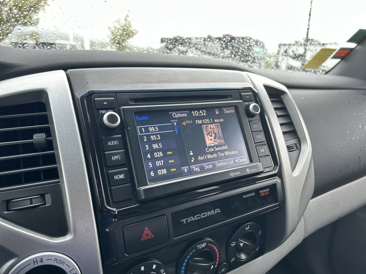 2015 Toyota Tacoma ACC CAB 4WD V6 AT