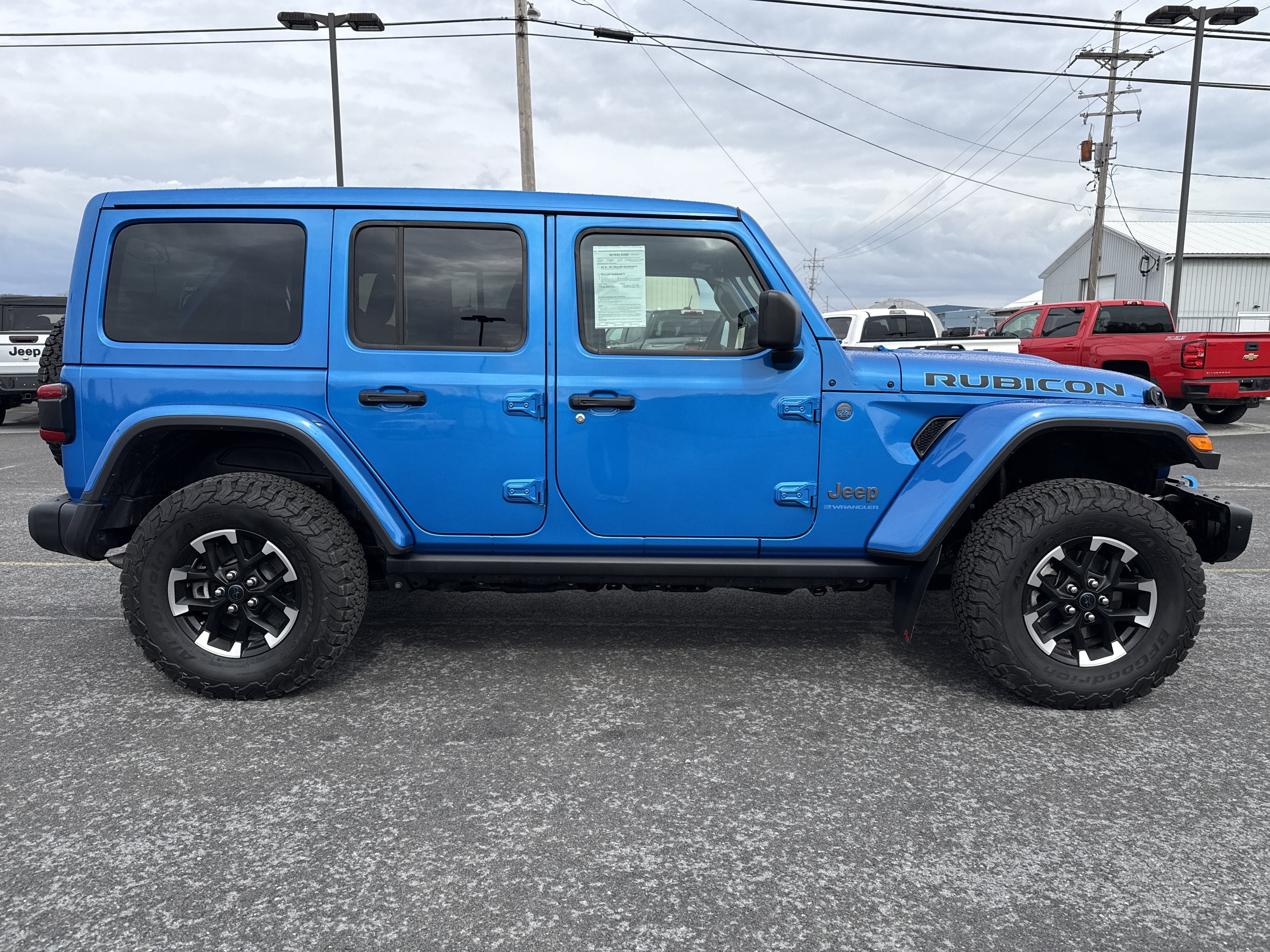 Used 2024 Jeep Wrangler 4xe Rubicon X 4XE with VIN 1C4RJXR64RW133830 for sale in Philipsburg, PA
