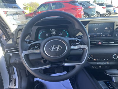 2025 Hyundai Elantra Hybrid Blue