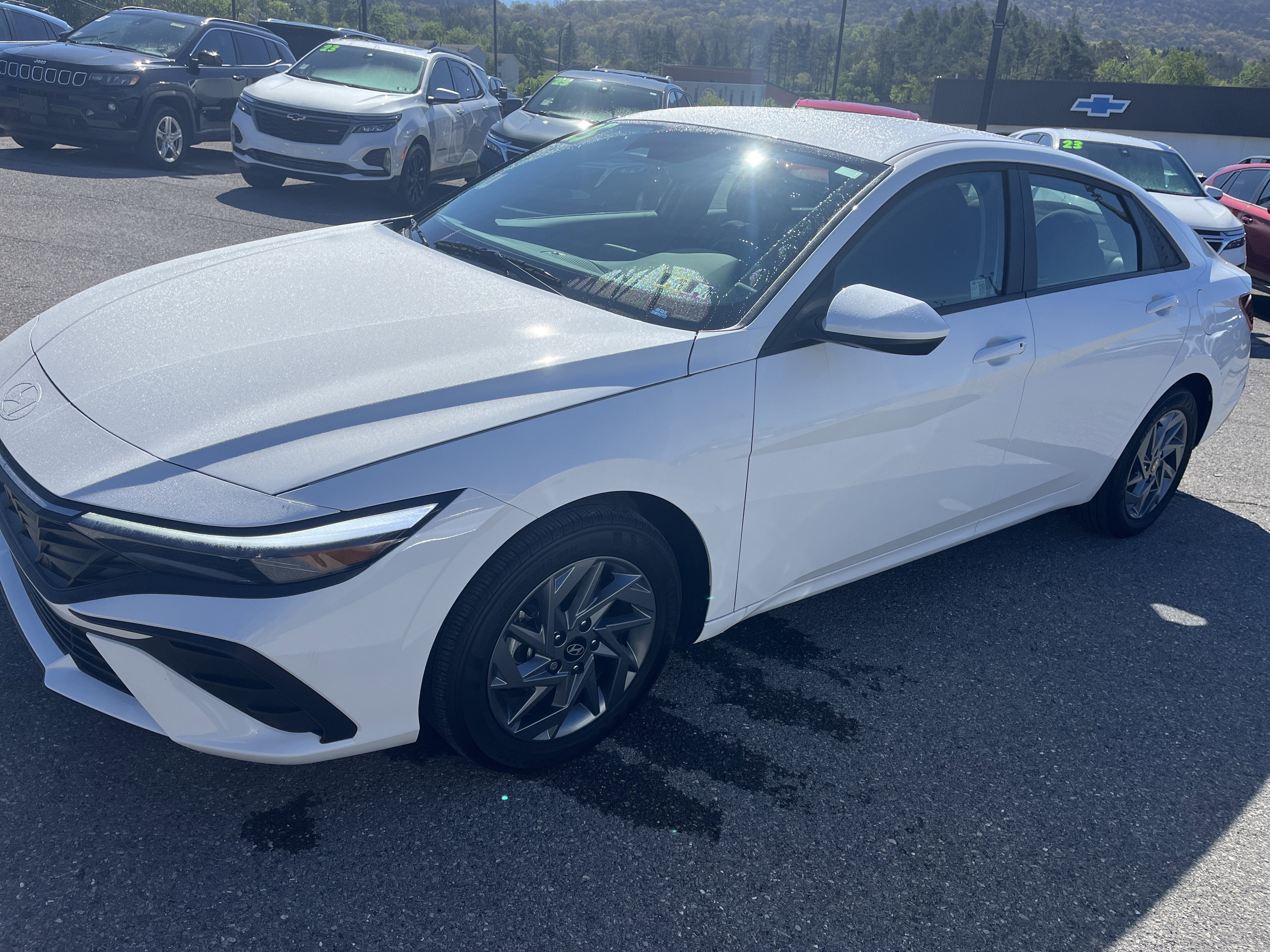 2025 Hyundai Elantra Hybrid Blue