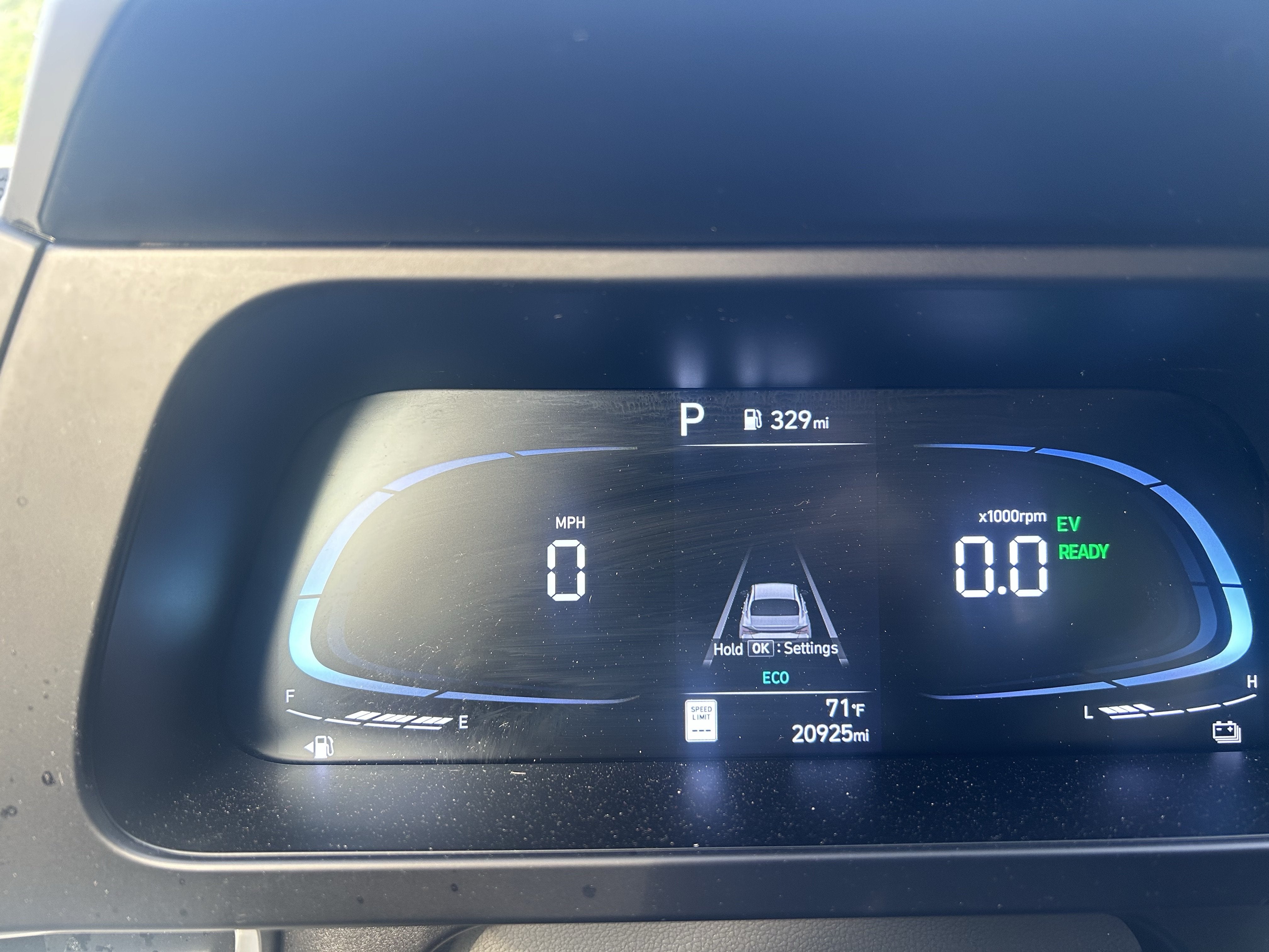 2025 Hyundai Elantra Hybrid Blue