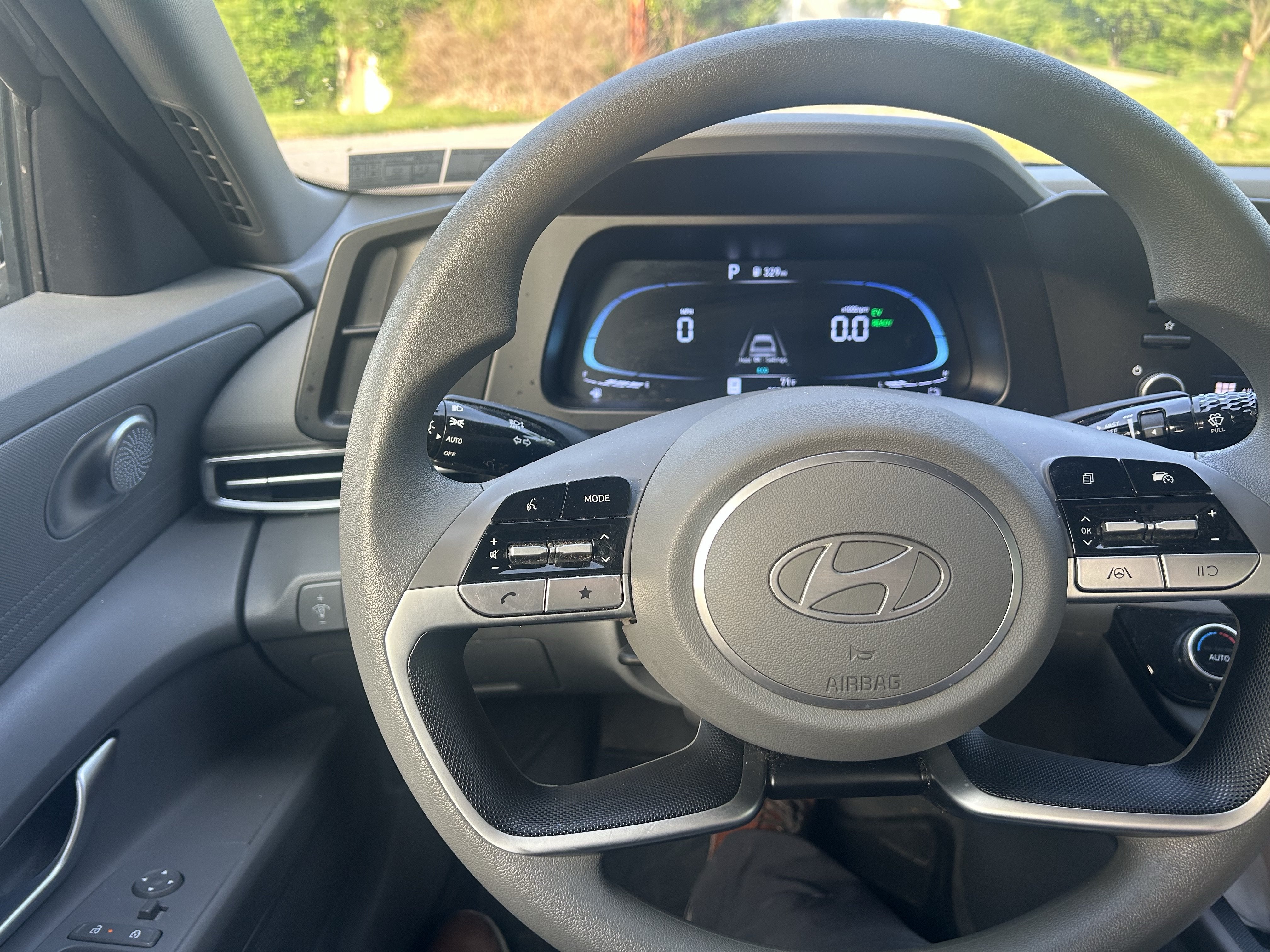 2025 Hyundai Elantra Hybrid Blue