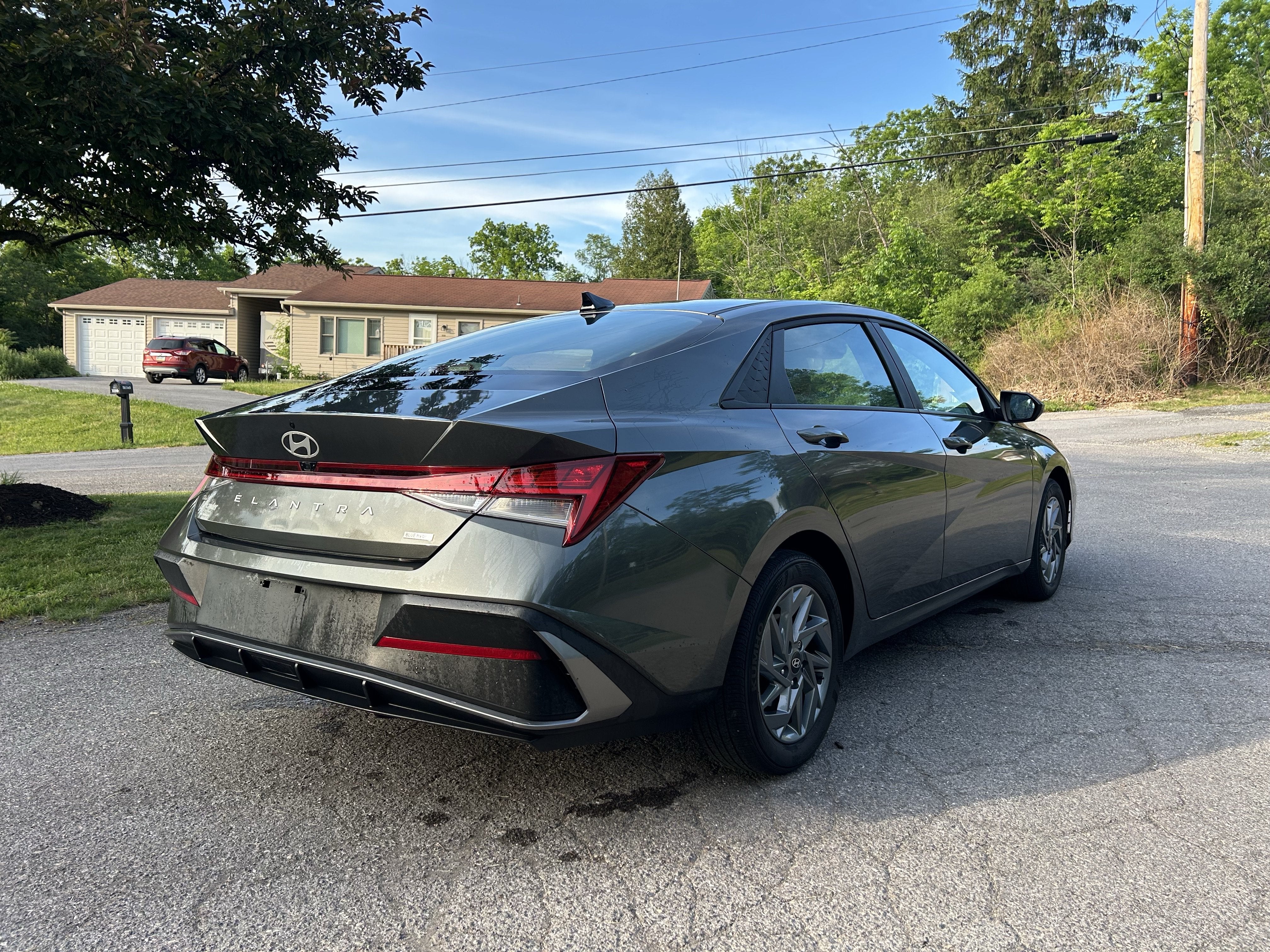 2025 Hyundai Elantra Hybrid Blue