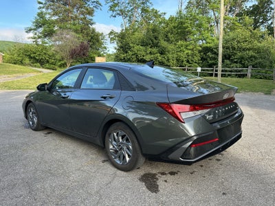2025 Hyundai Elantra Hybrid Blue