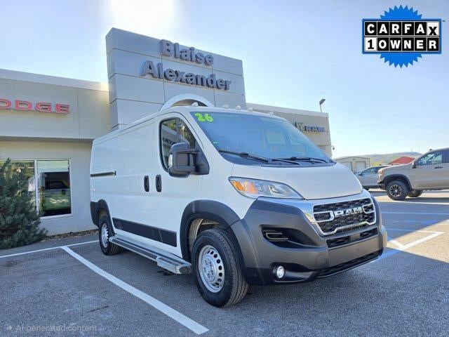 2025 RAM ProMaster Cargo Van Tradesman 2500 Low Roof 136" WB w/Pass Seat
