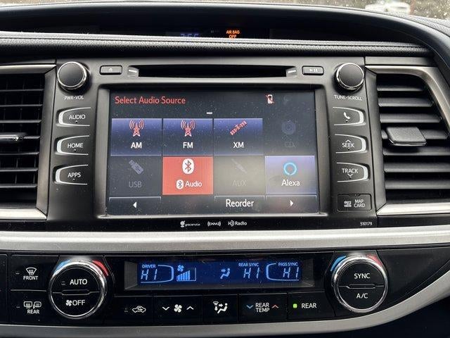 2018 Toyota Highlander XLE V6 AWD (Natl)