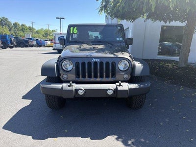 2016 Jeep Wrangler Unlimited 4WD 4dr Sport