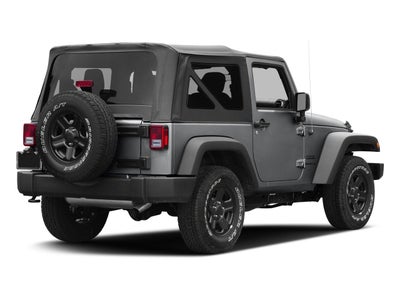 2016 Jeep Wrangler 4WD 2dr Willys Wheeler