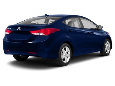 2013 Hyundai ELANTRA 4dr Sdn Auto GLS PZEV