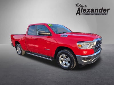 2021 RAM 1500 Big Horn 4x4 Quad Cab 6'4" Box
