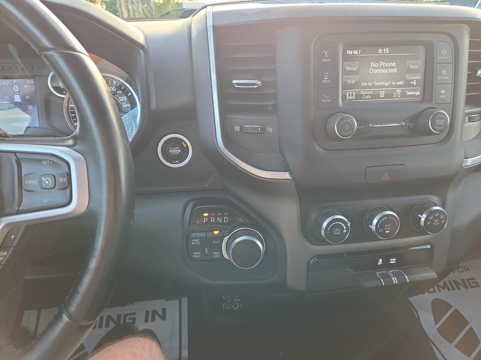2021 RAM 1500 Big Horn 4x4 Quad Cab 6'4" Box
