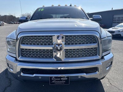 2016 RAM 3500 4WD Crew Cab 8 Ft Box Laramie